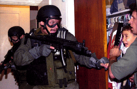 Elian Gonzalez taken at gunpoint